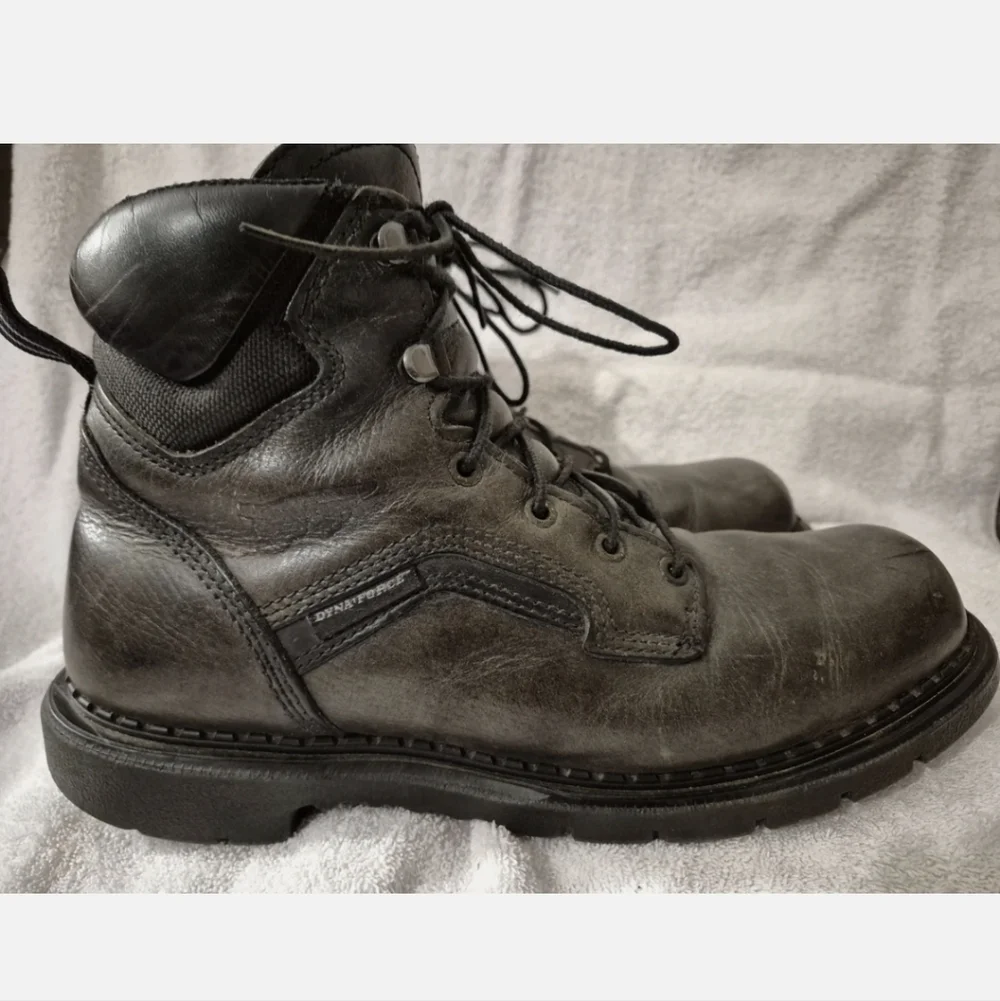 Red Wing Dyna Force Steel Toe Work Boots Mens 11.5 B Leather 923 EH